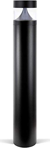 HARRRRD LED Bollard Landscape Lights 38" 20W 5000K 120V-277V Commercial/Residential Modern Ballard Lighting Fixture for Garden, Pathway, Driveway Electric Light. ETL Listed.