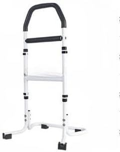 介護用手すり 立ち上がり補助器具 転倒防止 アルミ素材 軽量 安定 八字型ベース 玄関 介護用 手すり (小さな台座です,銀色です)