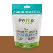 Petto Plant & Insect Based Hypoallergenic Dog Treats 6 x 100g, 100 g (Pack of 6) - Image 3