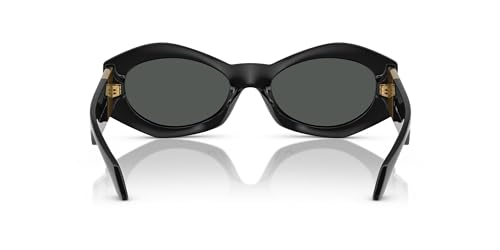 Versace Woman Sunglasses Black Frame, Dark Grey Lenses, 54MM3
