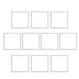 Fermeture solide : étant donné que la vitrine flottante 3D a une fermeture solide, elle peut empêcher les bijoux d'être rayés par le stockage à l'extérieur et éviter l'oxydation due au contact direct avec l'air et éviter toute oxydation due au contact direct avec l'air.