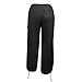 Cargo Pants Women Casual Low Waisted Drawstring Baggy Parachute Pants Fashion Teen Girls Y2K Jogger Pants Flap Pockets