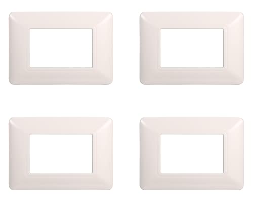 4 Pezzi Placche Compatibile Con Bticino Matix, Placche In...