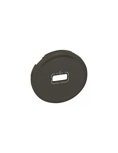 Legrand 067950 Enjoliveur Céliane pour Prise USB, Finition Graphite