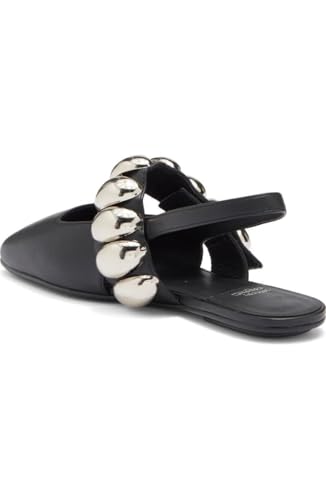 Jeffrey Campbell MANON WOMEN MULES - 9.5 / Black Silver3
