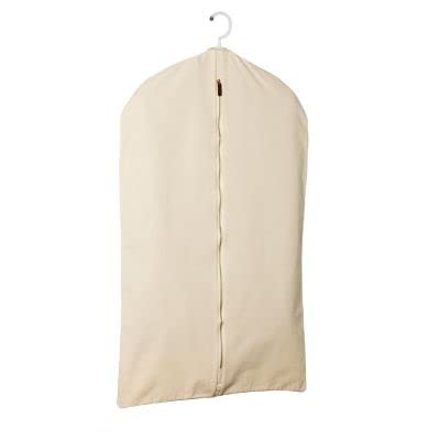 2 Lakeland Cotton Clothes Covers Keep suits and other items clean and dust-free Zip Fastner 57.5 x 100cm