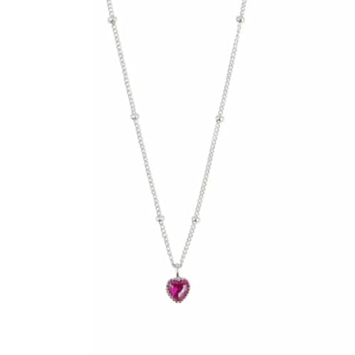 Collier cœur argent S925 à porter au quotidien, chaîne délicate pour tenue décontractée