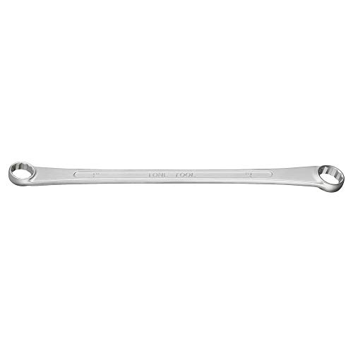 TONE M15-1921 Long Glasses Wrench (15°) Double Side Width 0.7 x 0.8 inches (19 x 21 mm)