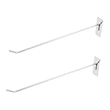 Crochets pour panneau perforé pour suspendre - crochet parfait pour panneau perforé, un outil pratique pour garder votre panneau perforé en bon ordre, organiser votre atelier, crochets muraux montés