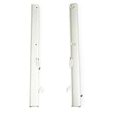 VAINELY 7014649 Left & 7014661 Right Sides Ice Tray Rail Compatible with Subzero Refrigerator Freezer, Ice Bucket Slides Replacement Parts for Securing Ice Tray Holders 2Pcs