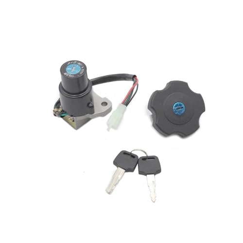 Interrupteur d'allumage pour moto XT600 et TW200 avec kit clés de verrouillage réservoir