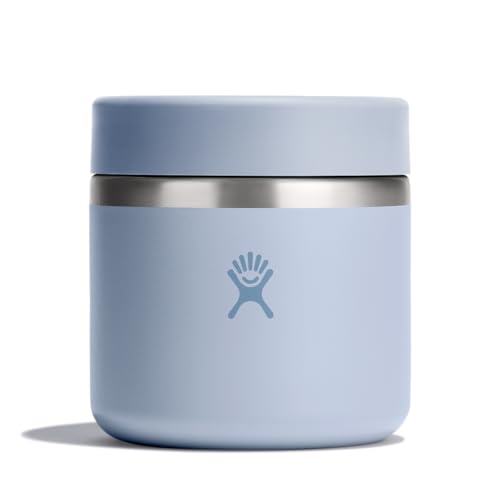 Image of Hydro Flask Food Jar - Insulated Stainless Steel, Snack Travel Container for Hot Food, Lunch, & Soup 20 Oz Surf Blue