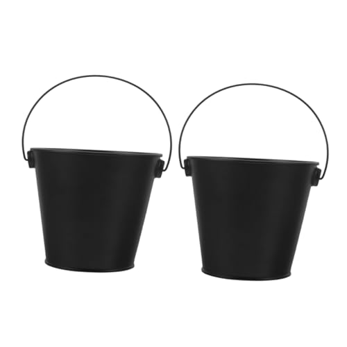 UKCOCO Cubo para Aceite De Parrilla Metálico 2 Unidades 5.6x5.6x4 Cm Accesorio para Barbacoa para Cocinar En Exteriores y Camping Fácil Mantenimiento