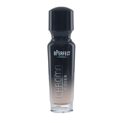 BPerfect Chroma Cover Matte Foundation - Weightless Full Coverage Base with Hyaluronic Acid & Vitamin E - Soft Matte Finish - Shade 5 - N2 Light Sandy Neutral