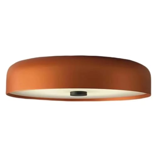 Lustre design italien en saillie, l'élégance épurée d'un grand plafonnier blanc - 4