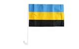 Flaggenfritze® Niederlande Gelderland Autofahne 30 x 43 cm – Autoflagge für Autokorso, Public Viewing, Sportevents und Deko