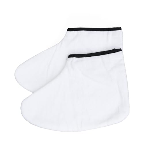 Healvian Chaussettes Hydratantes Pour Pieds Et Mains 28X7.7 Pouces Coton Doux Bain De Paraffine Spa Soins Peau Sèche Maison