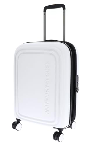 Mandarina Duck LOGODUCK + valise cabine extensible rigide blanche - 2
