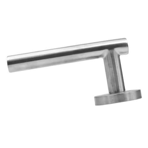ZONADAH Door Handles 1Pair of Stainless Steel Single Tongue Split Lock Fireproof Door Handle Household Accessories Entrance Gate Lever Knob for Bedroom Bathroom - Image 3