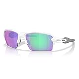 Oakley Flak 2.0 XL OO9188 9188K3 59MM Matte White/Prizm Golf Rectangle Sunglasses for Men for Women