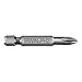 Power Bit, 2 Phillips, 1/4 in. Shank, PK2