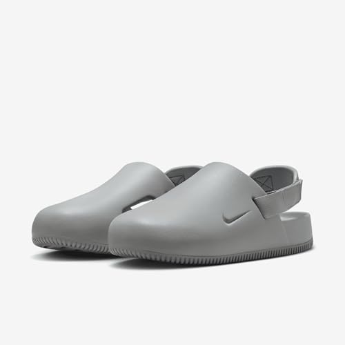 Image of Nike Calm Men's Mule (FD5130 002, Light Smoke Grey /Light Smoke Grey) - Size 9