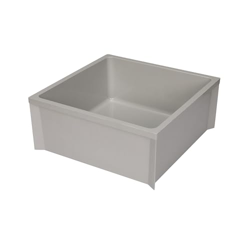 Zurn Z1996-24 Z1996 24" x 24" Mop Basin with PVC Drain Assembly