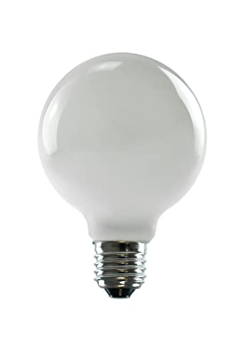 Ampoule LED Globe 80 E27 Segula 55682 blanc chaud 3.2W opale basse consommation