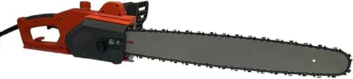 Image of Hetkrishi Electric Chainsaw DT-700, 1400 W, Copper Armature, 16 inch Guide Bar and Chain, 400 RPM, 405 mm, Automatic Oiler for wood cutting, tree cutting (16 Inch)