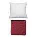 Cojines Sofa con Relleno Incluido Pack de Cojin + Funda de 60x60 en Color Burdeos / Cojines Decorativos para Sofa , Cama , Salon / Fundas de Terciopelo Elegantes para la decoración del hogar