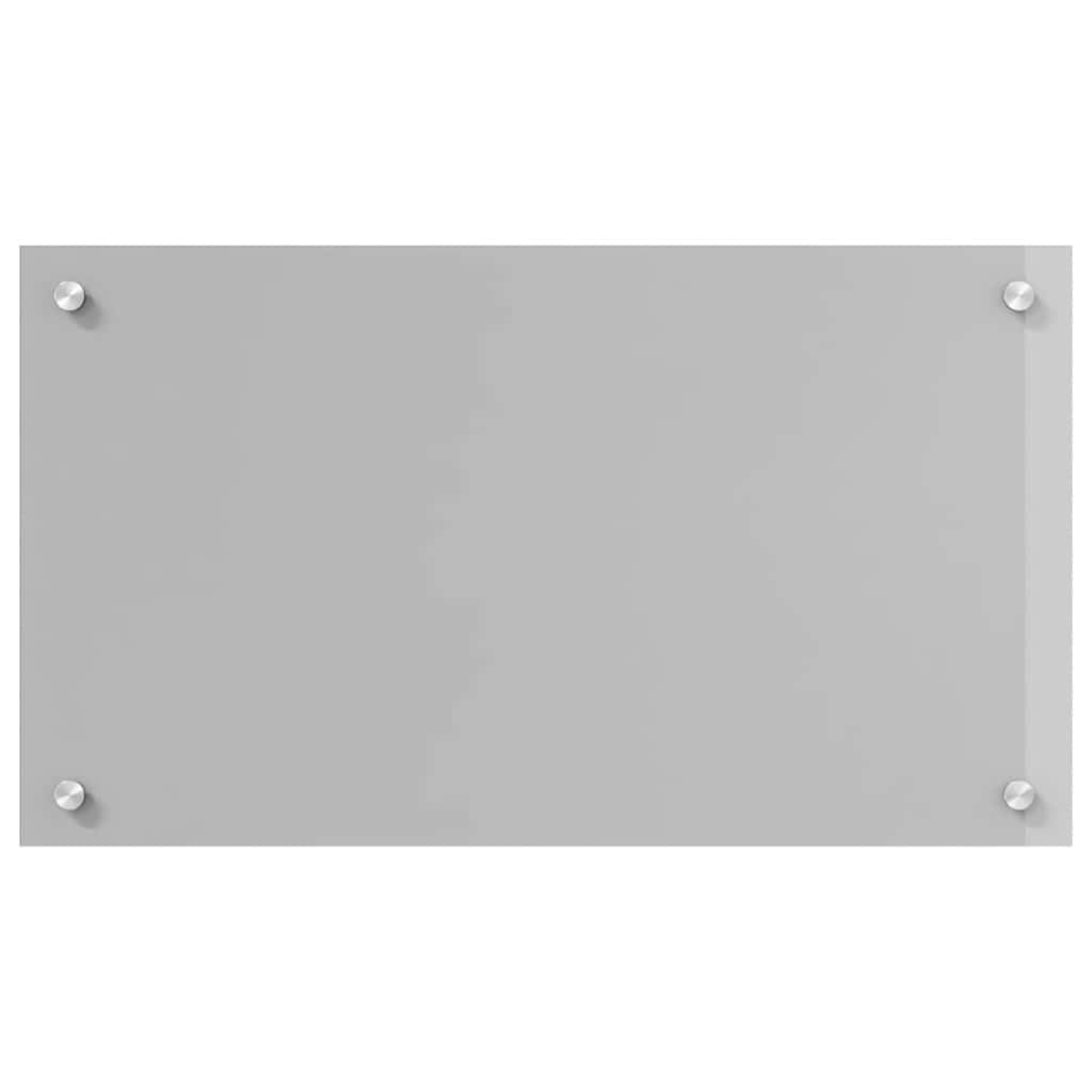 Generisch Küchenrückwand 2 pcs Hellgrau 70 x 40 cm Gehärtetes Glas,Heim Garten,Küche Esszimmer,Küchenhelfer -utensilien-3415446