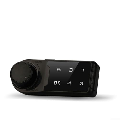 Eawfgtuw Digitales Türschloss für elektronische Passworte, für Schränke mit 4–15-stelligem einstellbarem Code, Diebstahlsicherung für Büro, Fitnessstudio und Hotel (20 mm)