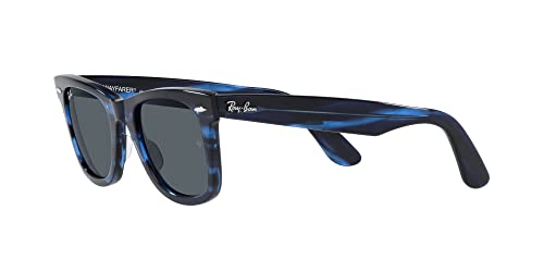 Image of Ray-Ban Rb2140f Original Wayfarer Low Bridge Fit Square Sunglasses for Men for Women