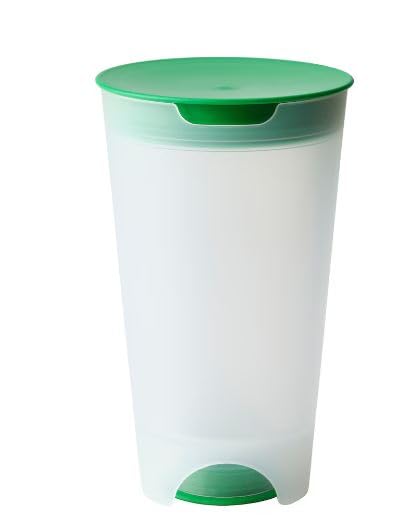 Salad Shaker with Strainer, Bright Green/Transparent, 1.4 l (47 oz)