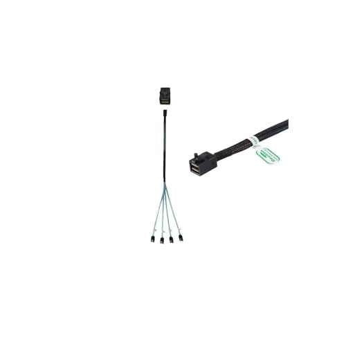 Adaptador cable 1M 0.5M HD M1ni S/AS 12G SFF-8643 a SATA miniatura 3