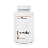 GymBeam Bromelain (Kapseln) - Natürlicher Ananasextrakt mit 1500mg Bromelain pro Tagesdosis, vegane...