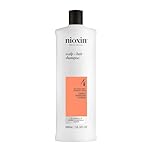 Nioxin System 4 Scalp + Hair Shampoo - Hair Thickening Shampoo For Damaged Hair with Progressed Thinning, 16.9 fl oz (Packaging May Vary)