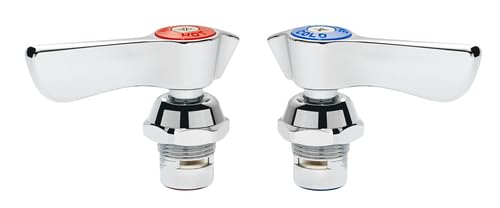 FSE 373-KR-21-310L Silver Series 1/4 Turn Ceramic Valve Repair Kit, Replacement Valves and Handles for FSE 373-KR-12-8 Series Kitchen Faucets, Hot and Cold Valve Set, Fully Assembled