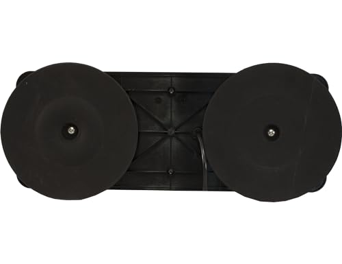 Image of Buyers Products 8891092 16.5 inch Rectangular Mini Light Bar, Amber /Clear, 18 LEDs, 19 Flash Patterns, 15' Length with On /Off Switch, Warning Lights for Trucks & Trailers