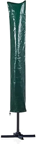 PATIO PLUS Schutzhülle für Sonnenschirme 160x24x24cm Wasserdichter Sonnenschirm Schutzhülle Kordelzug an der Unterseite, Grün