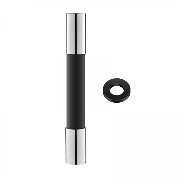 360 Rotary Faucet Extender Bendable Extension Pipe Exte | 360 Rotary Faucet Extender Bendable Extension Pipe Tube 20cm Black Silicone And Stainless Steel-image-35