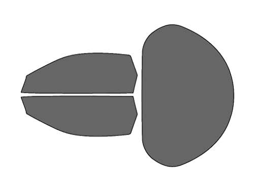 Rvinyl Window Tint Kit Compatible with Pontiac Firebird 1993-2002 (Coupe) - Complete Precut Kit - 35%