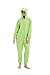HvnTjvn Wazowski Mike Monster Inc Onesie Adult Animal Jumpsuit Unisex One-Piece Pajamas Cosplay Costume Sleepwear for Halloween christmas Women Men S