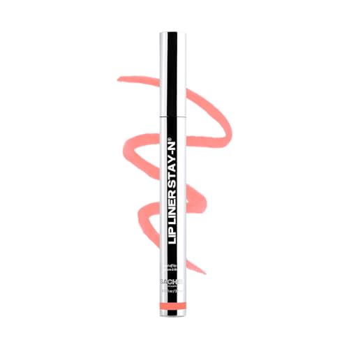 Sacheu Lip Liner STAY-N Peel Off Lip Stain — Rouge à Lèvres Qui Se Décolle, Longue Tenue Mate,...