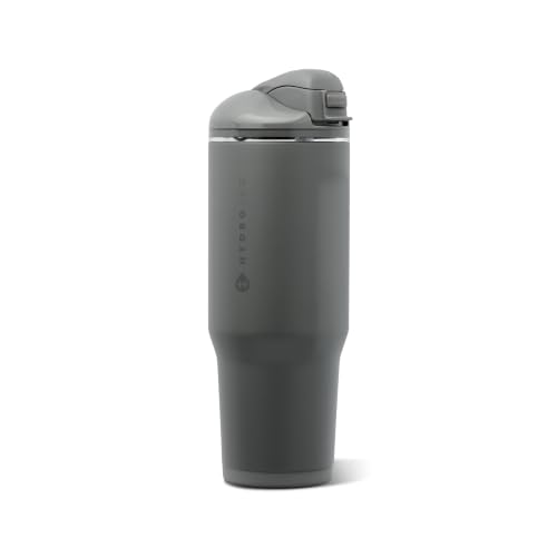 HydroJug Ease2o 40oz Insulated Water Bottle, Straw & Chug Lid, Stone