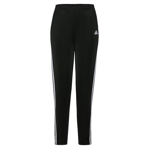 adidas Girls Warm Up Tricot Track Pants, Black, Large US