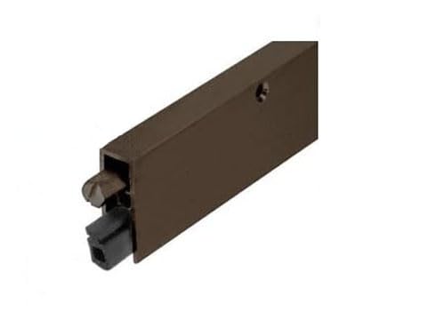 Sello inferior automático para puerta de uso comercial mediano con acabado bronce oscuro para puerta de 42 pulgadas