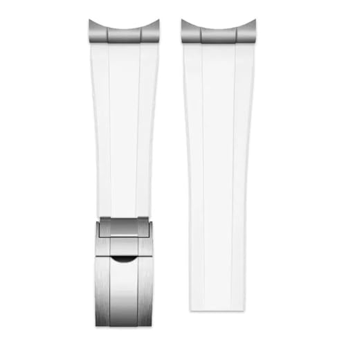 Bracelet montre silicone 21mm incurvé pour Tudor Black Bay M79363N actif
