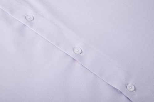 Alex Vando Mens Bamboo Dress Shirts Wrinkle Free Regular Fit Stretch Button Down Shirt