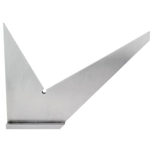 MOB EQUERRE DOUBLE ONGLET A CHAPEAU 150MM - Acier, Machined and ground steel, 150 millimeters